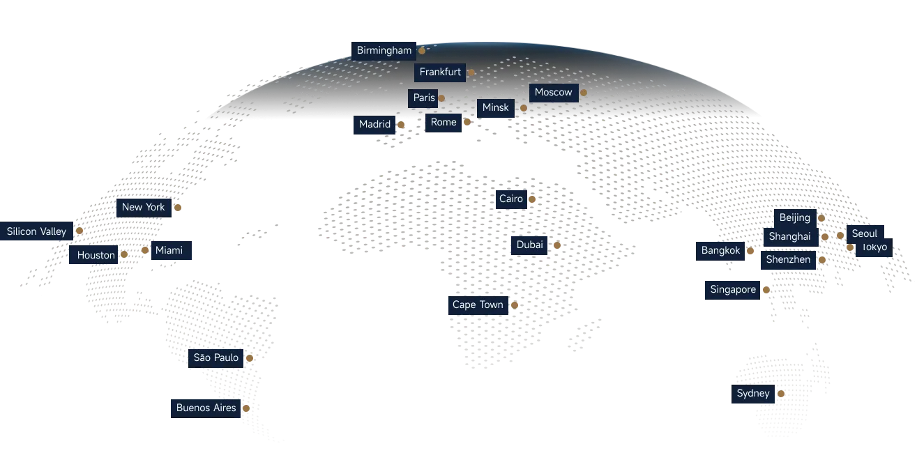 Global marketing service network